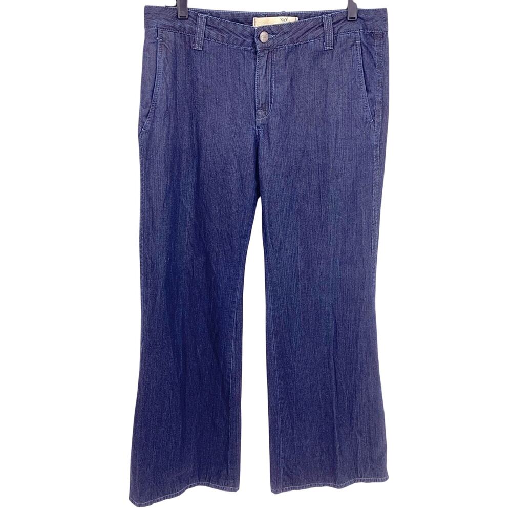 Agave Nectar Dark Wash Wide Leg Trouser Jeans Size 31